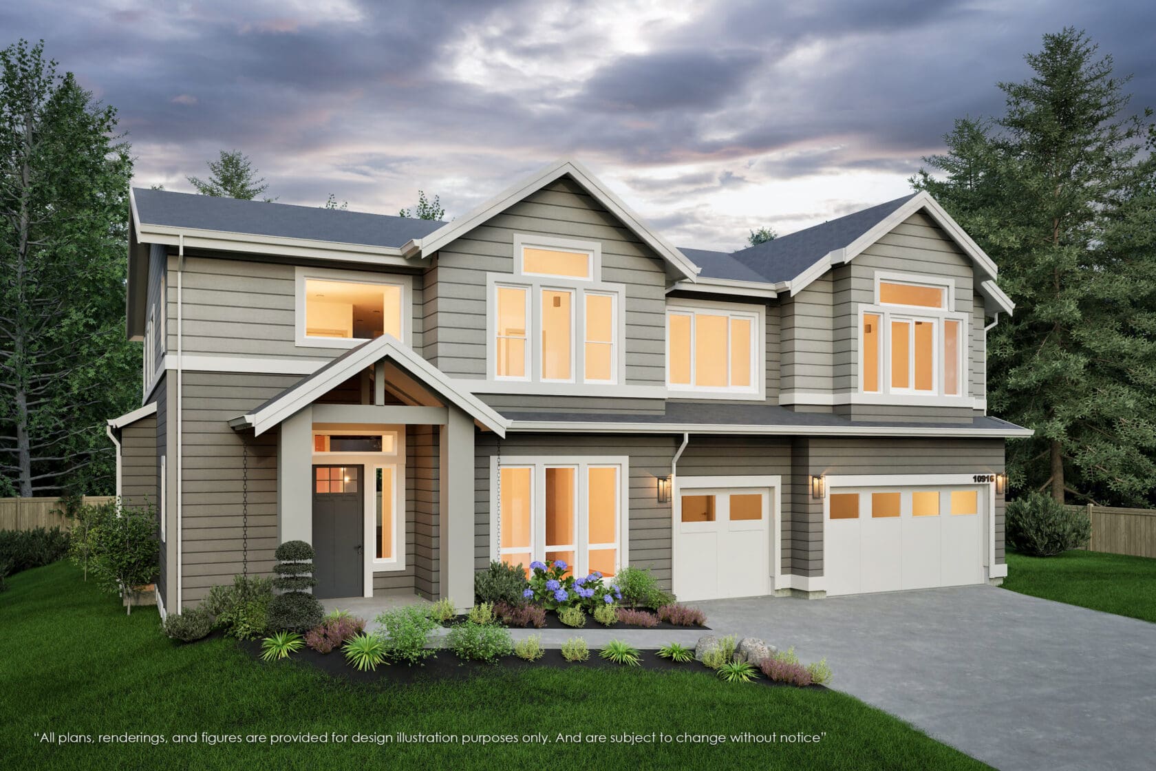 10916 NE 17th Street, Bellevue - MN Custom Homes - Rendering 03