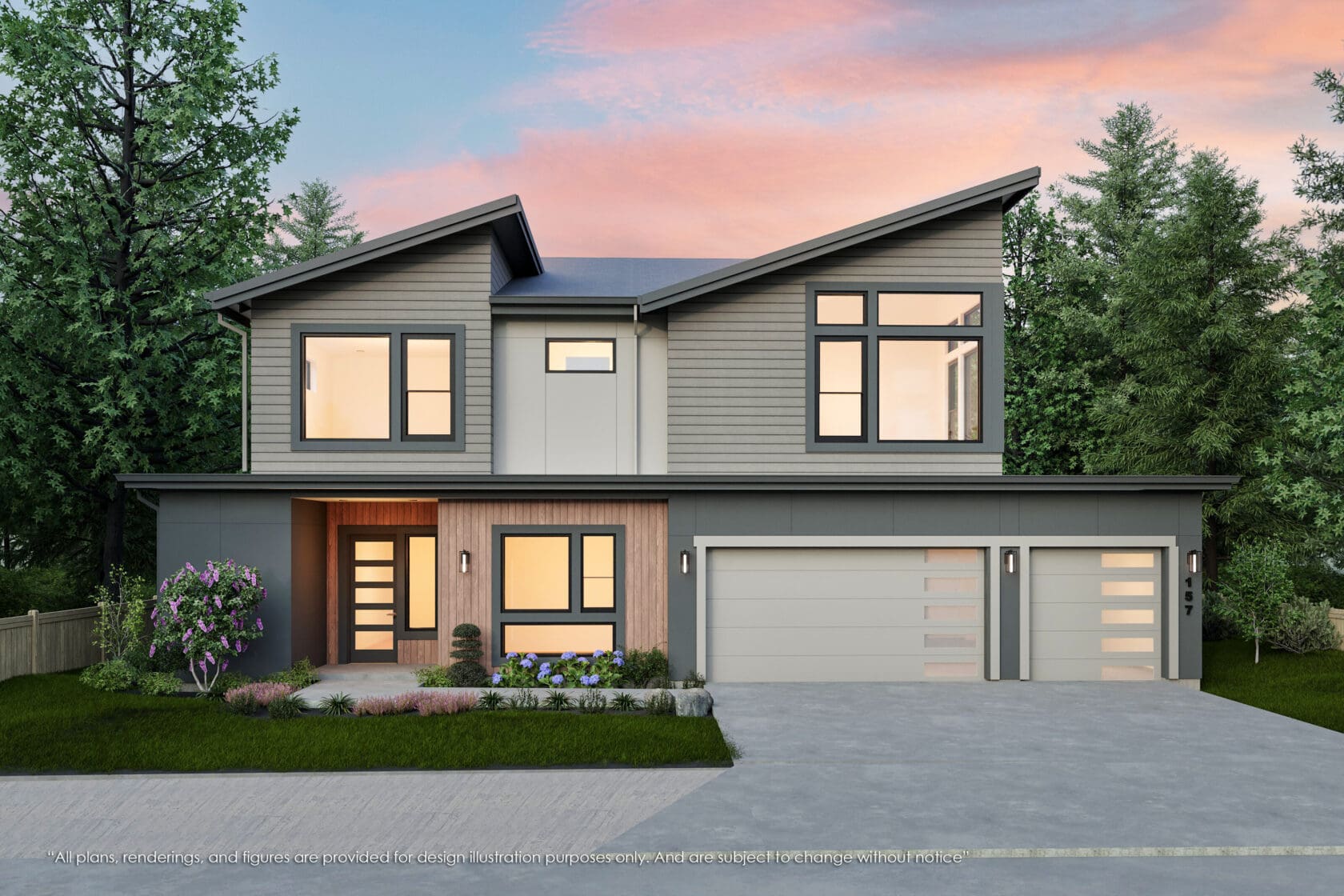157 159th Place SE, Bellevue - MN Custom Homes - Rendering 01