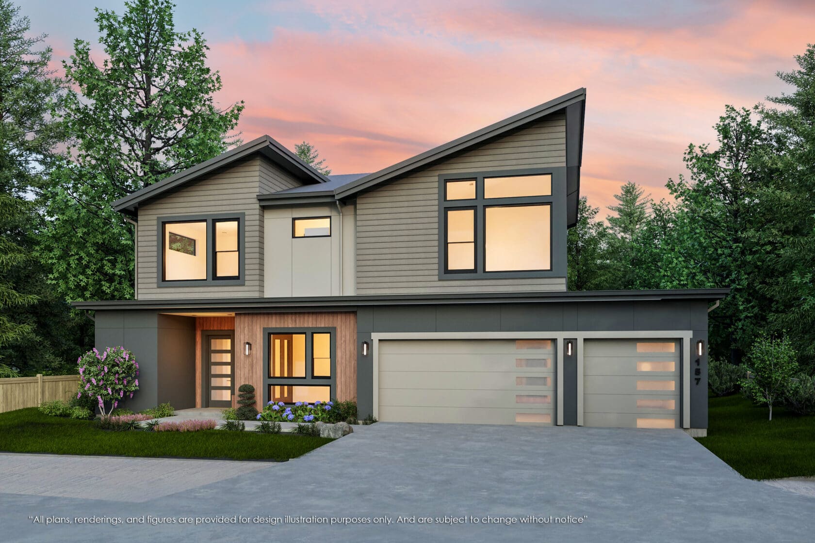 157 159th Place SE, Bellevue - MN Custom Homes - Rendering 02