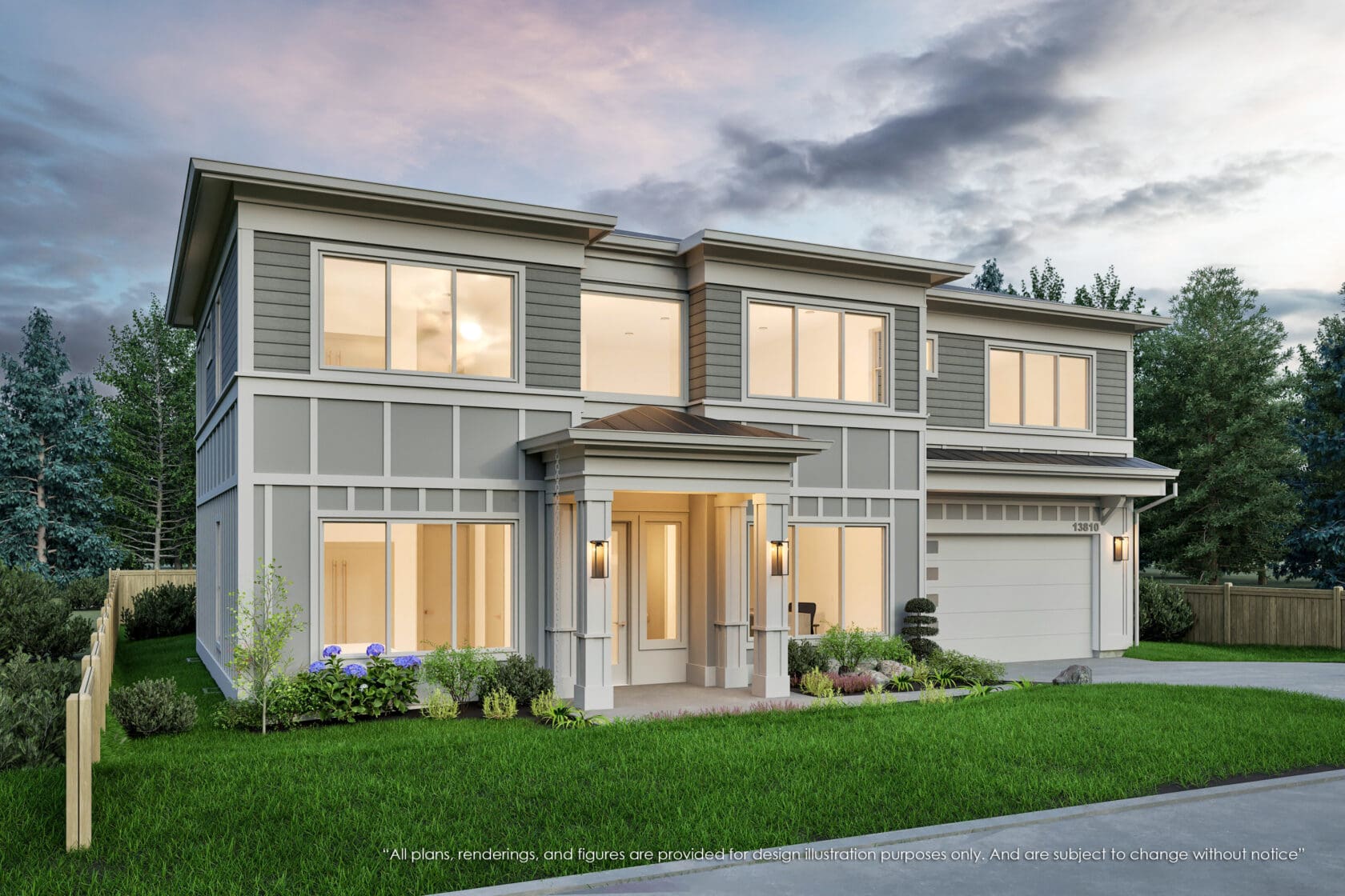 13810 NE 71st Place, Redmond - MN Custom Homes - Rendering 03