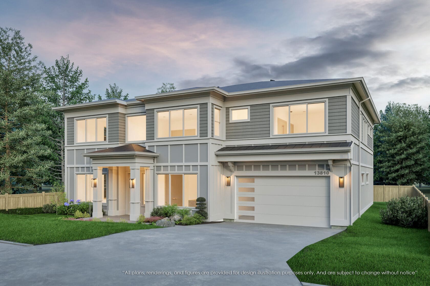 13810 NE 71st Place, Redmond - MN Custom Homes - Rendering 02