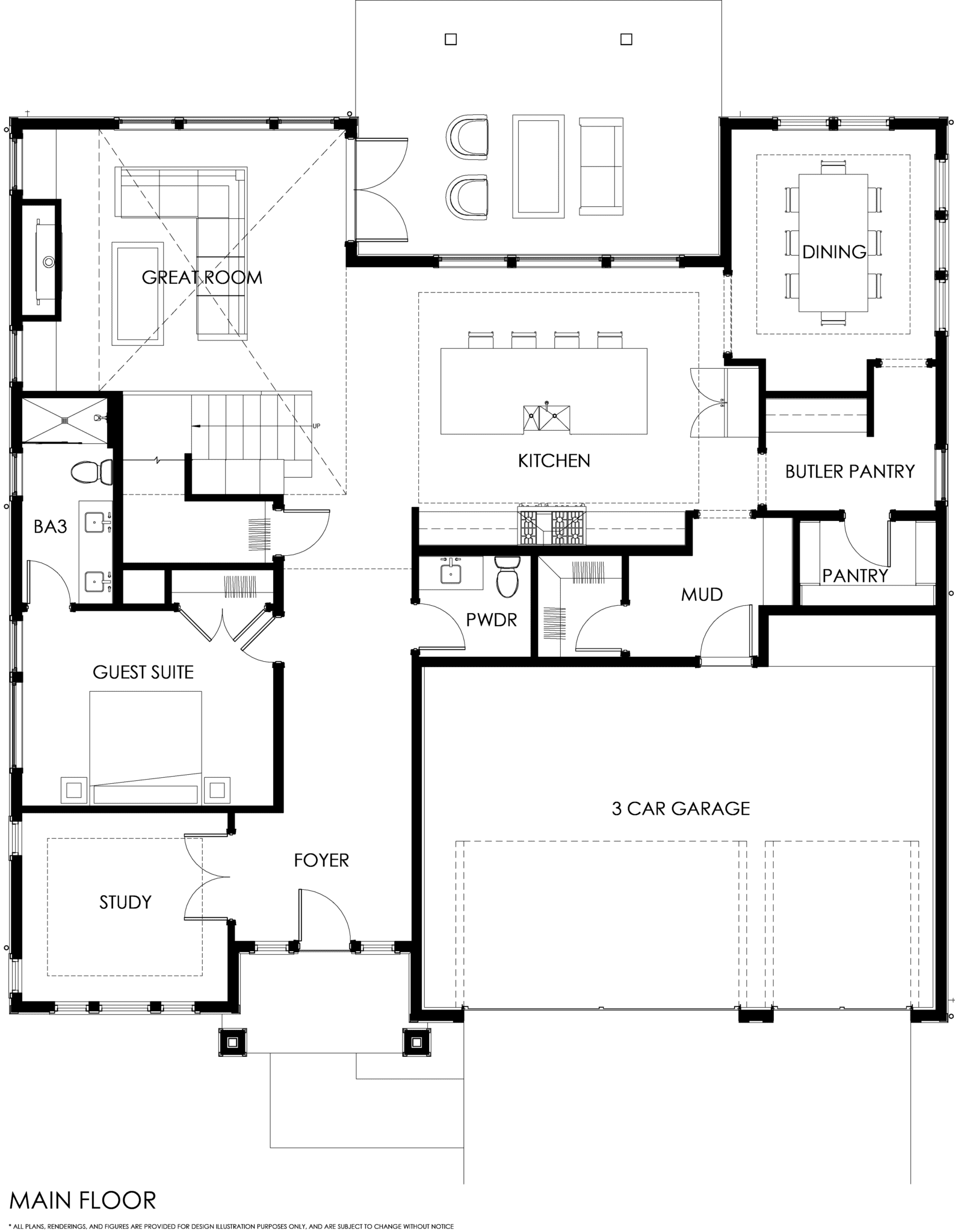 Main Floorplan_16238 SE 10th St_Bellevue_WA